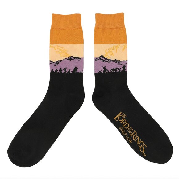NWT Lord of the Rings Characters 5-Pair Casual Crew Socks - Picture 4 of 7